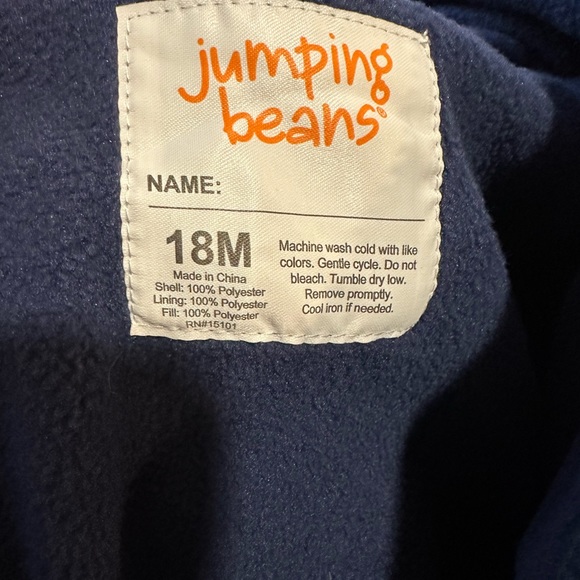 Jumping Beans Baby/Toddler Navy Unicorn Winter Puffer Jacket NWT Various… - Picture 4 of 7